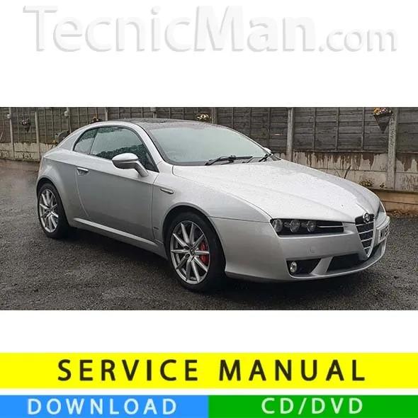 Alfa Romeo Brera service manual (2005-2010) (Multilang)
