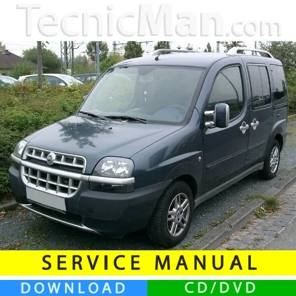 Fiat Doblò service manual (2000-2010) (Multilang)