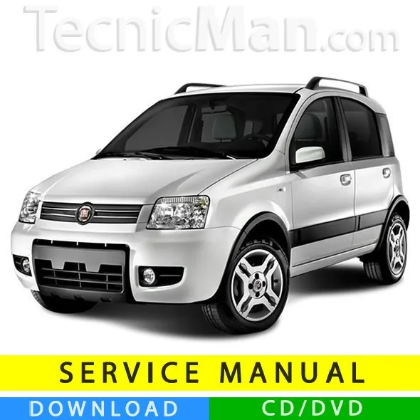 Fiat Panda service manual (2003-2012) (Multilang)
