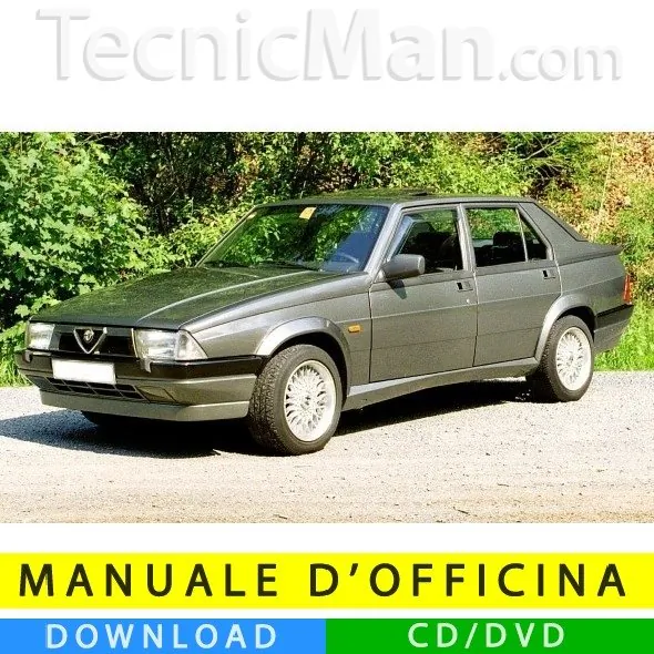 Alfa 75 service manual (1985-1993) (EN)