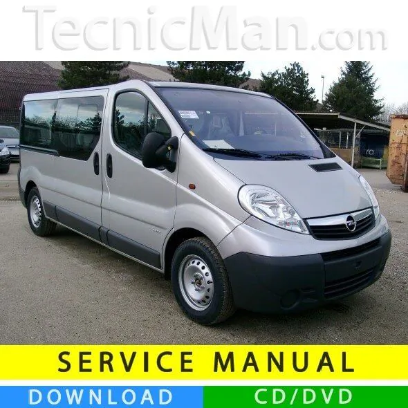 Opel Vivaro I service manual (2001-2014) (EN-FR-ES)