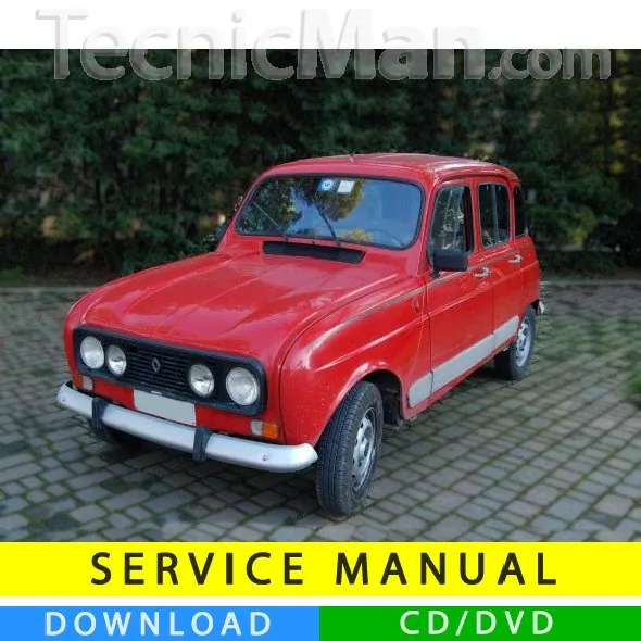 Renault 4 service manual (1961-1993) (EN-FR-ES)