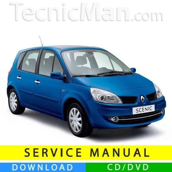 Renault Scenic 2 service manual (2003-2009) (EN)