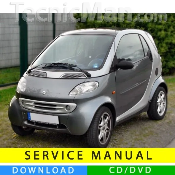 Smart Fortwo service manual (1998-2007) (EN-IT-DE)