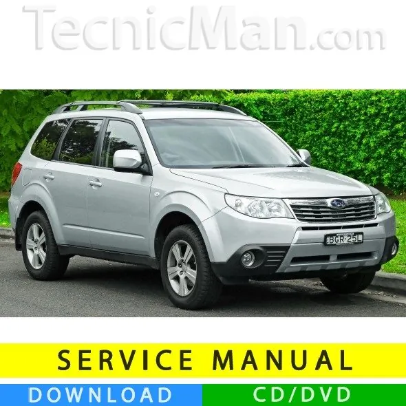 Subaru Forester service manual (2008-2010) (EN)