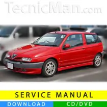 Alfa Romeo 145 service manual (1994-2000) (Multilang)