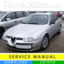 Alfa Romeo 156 service manual (1997-2007) (Multilang)