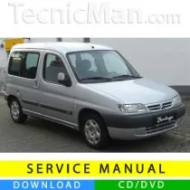 Citroen Berlingo I service manual (1996-2007) (EN)