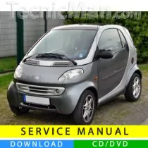 Smart Fortwo service manual (1998-2007) (EN-IT-DE)