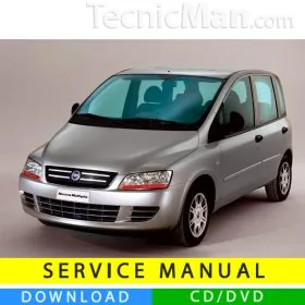 Fiat Multipla II service manual (2004-2010) (MultiLang)