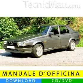 Alfa 75 service manual (1985-1993) (EN)