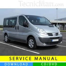 Nissan Primastar service manual (2001-2014) (EN-FR-ES)