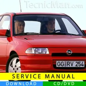 Opel Astra F service manual (1991-1998) (EN)