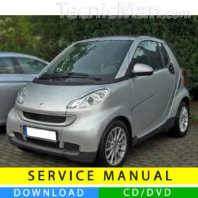 Smart Fortwo service manual (2007-2014) (EN-IT-DE)