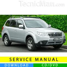 Subaru Forester service manual (2008-2010) (EN)