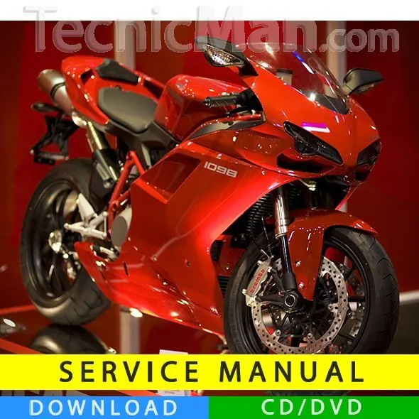 Ducati 1098 service manual (2007-2008) (IT)