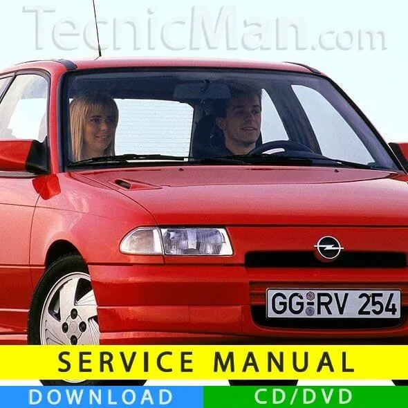 Opel Astra F service manual (1991-1998) (EN)