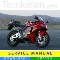 Honda CBR 600 RR service manual (2003-2004) (IT)