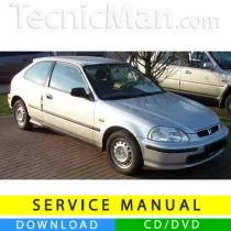 Honda Civic VI service manual (1996-2000) (EN)