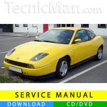 Fiat Coupé service manual (1994-2000) (EN)