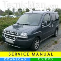 Fiat Doblò service manual (2000-2010) (Multilang)