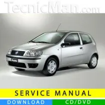 Fiat Punto service manual (1999-2010) (MultiLang)