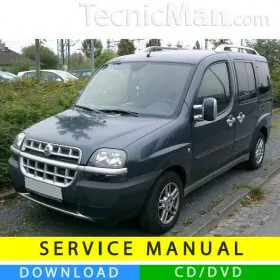 Fiat Doblò service manual (2000-2010) (Multilang)