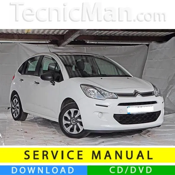 Citroen C3 service manual (2009-2016) (IT)