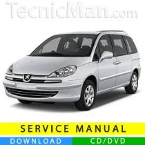Peugeot 807 service manual (2002-2014) (Multilang)