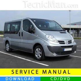 Nissan Primastar service manual (2001-2014) (EN-FR-ES)
