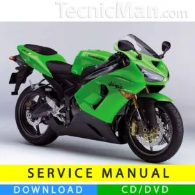 Kawasaki ZX-6R 636 service manual (2005-2006) (IT)