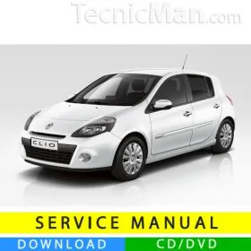 Renault Clio 3 service manual (2005-2012) (MultiLang)