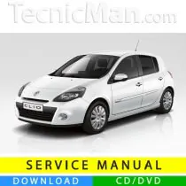 Renault Clio 3 service manual (2005-2012) (MultiLang)