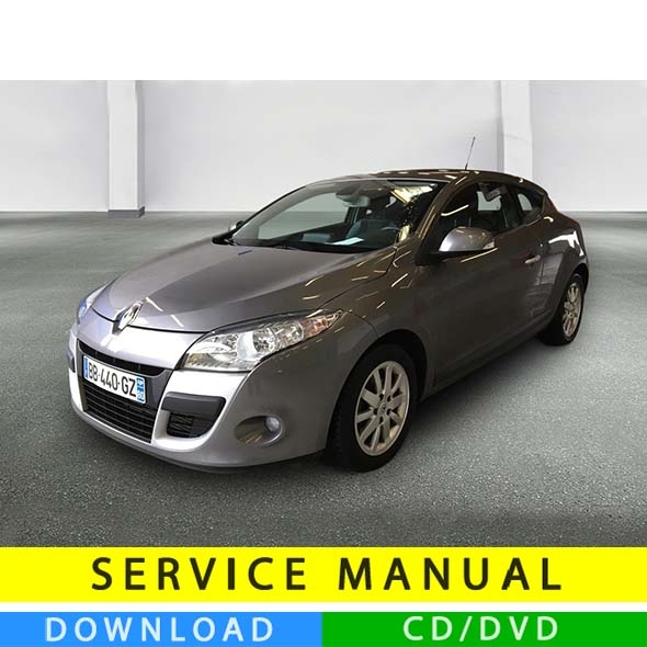 OFFICIAL WORKSHOP Manual Service Repair Guide Renault Megane 2002 - 2008